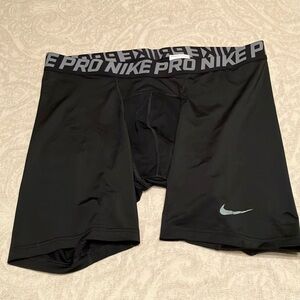 NIKE PRO BLACK COMPRESSION SHORTS